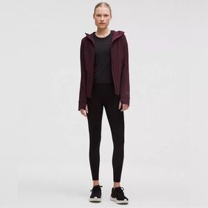NWT Lululemon Mist Over‎ Windbreaker Jacket Hoodie Goodnight Plum size 2